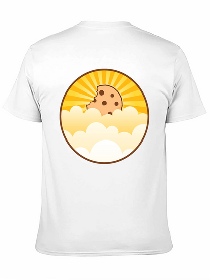 Camiseta Negra Diseño Cookie Celestial