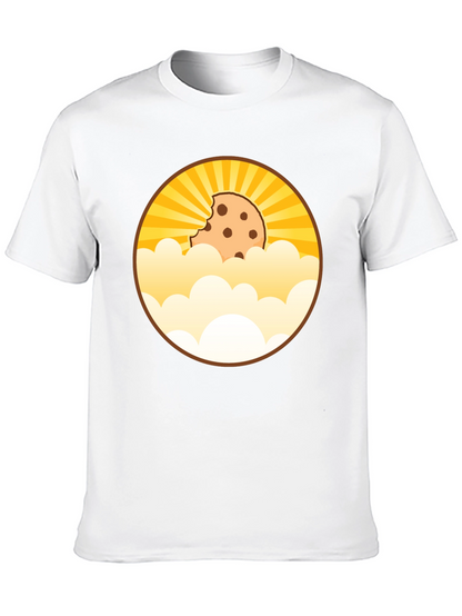 Camiseta Negra Diseño Cookie Celestial