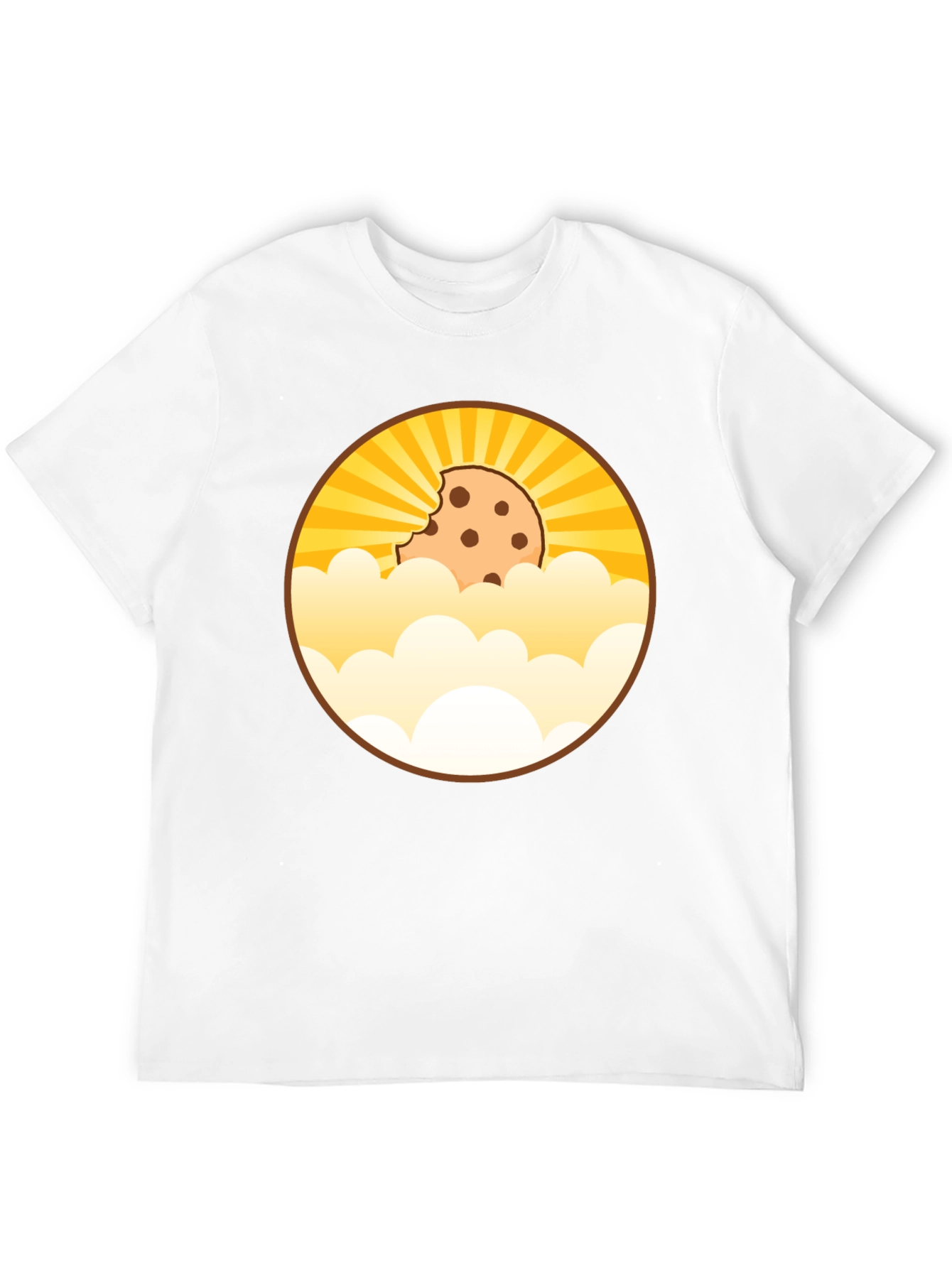 Camiseta Negra Diseño Cookie Celestial