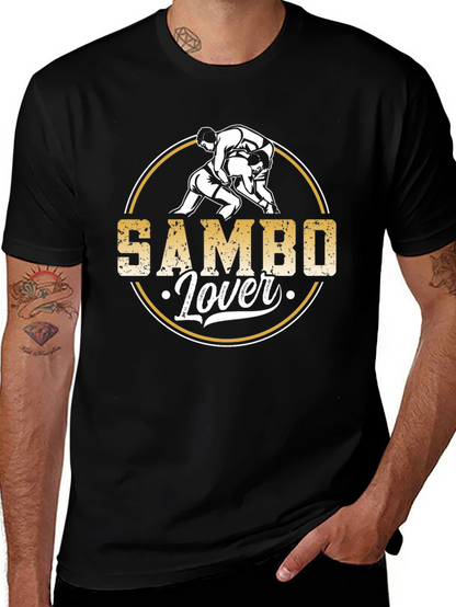 Camiseta Negra Sambo Lover para Hombre