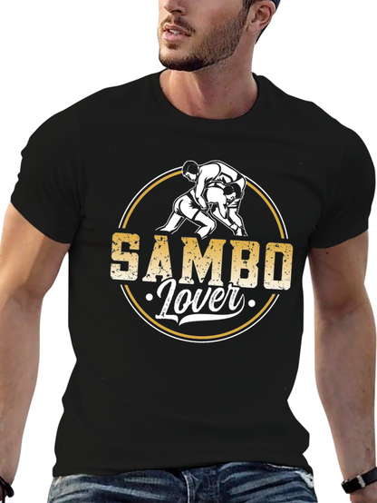 Camiseta Negra Sambo Lover para Hombre