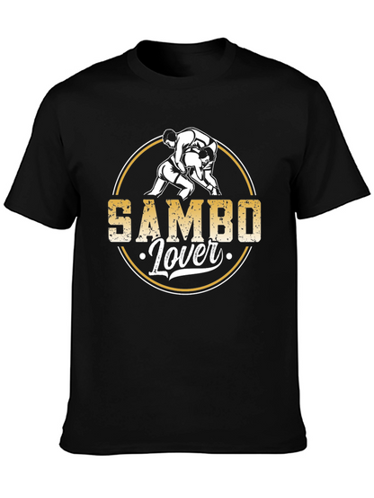 Camiseta Negra Sambo Lover para Hombre