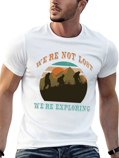 Camiseta No Estamos Perdidos Exploramos