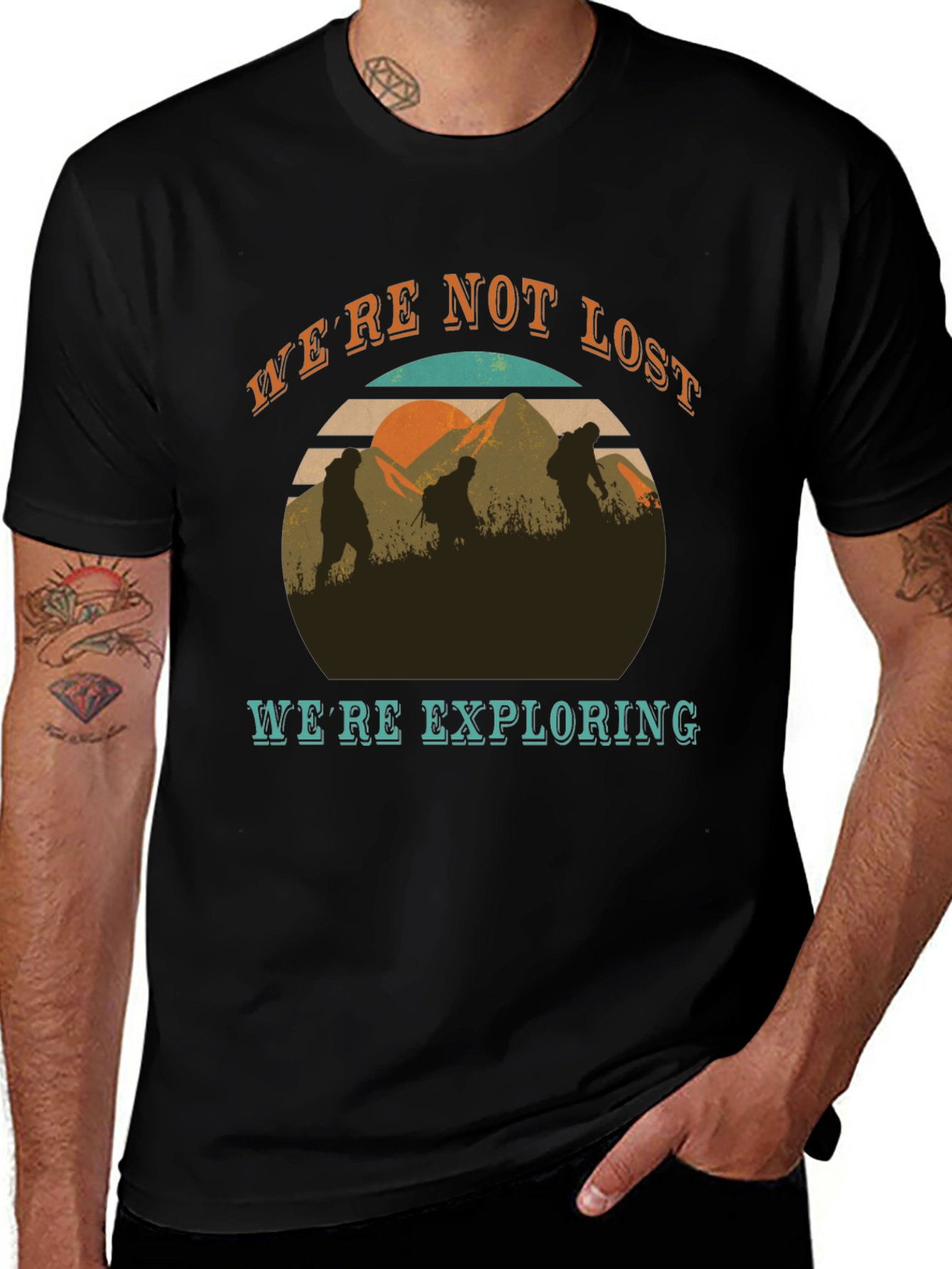 Camiseta No Estamos Perdidos Exploramos