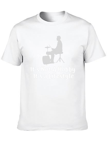Camiseta Negra - Pasión por la Batería
