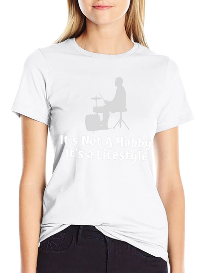 Camiseta Negra - Pasión por la Batería