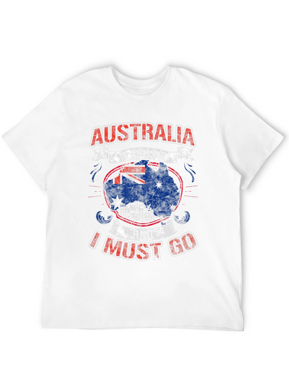 Camiseta Negra Australia Is Calling