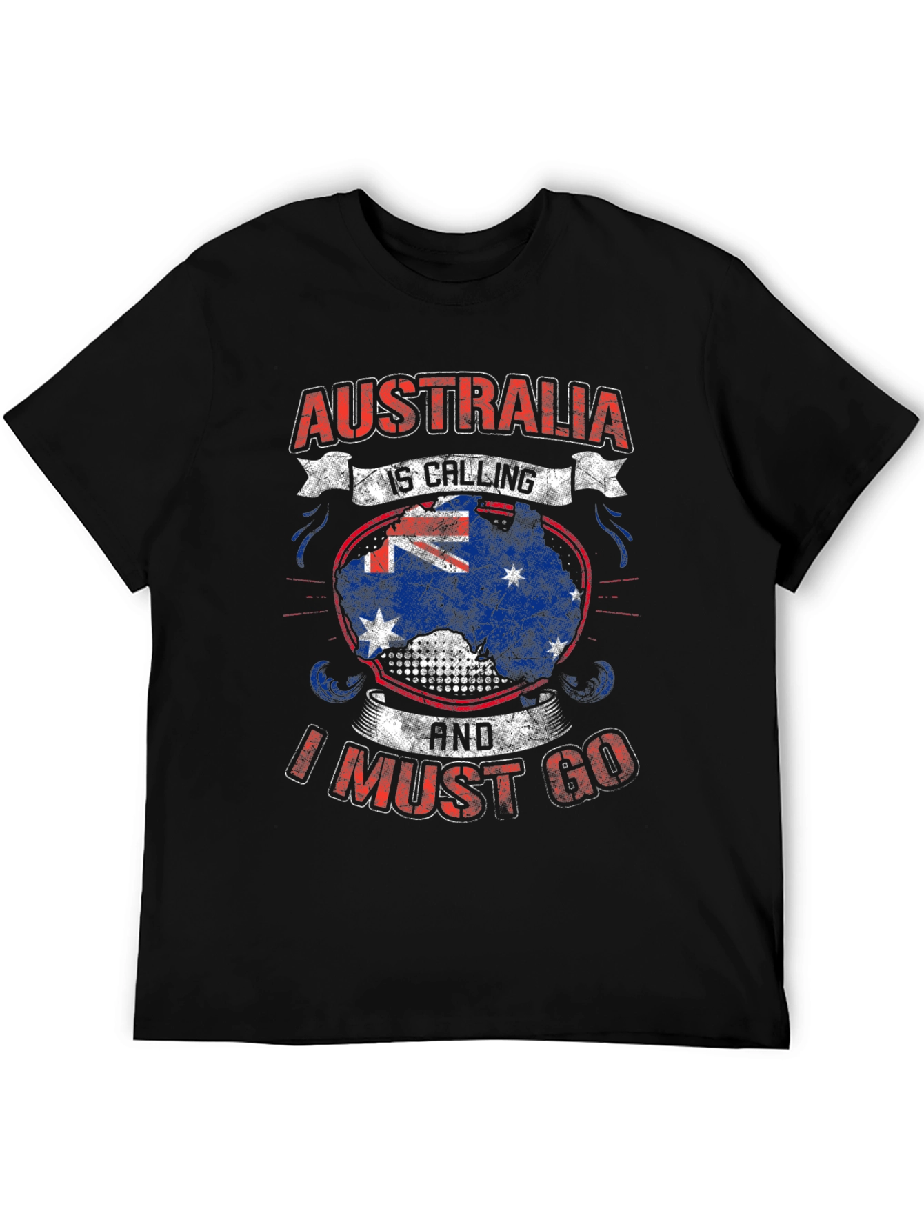 Camiseta Negra Australia Is Calling