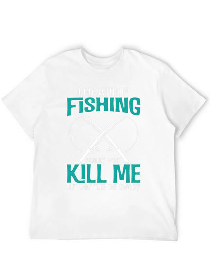 Camiseta Negra: Día Sin Pesca