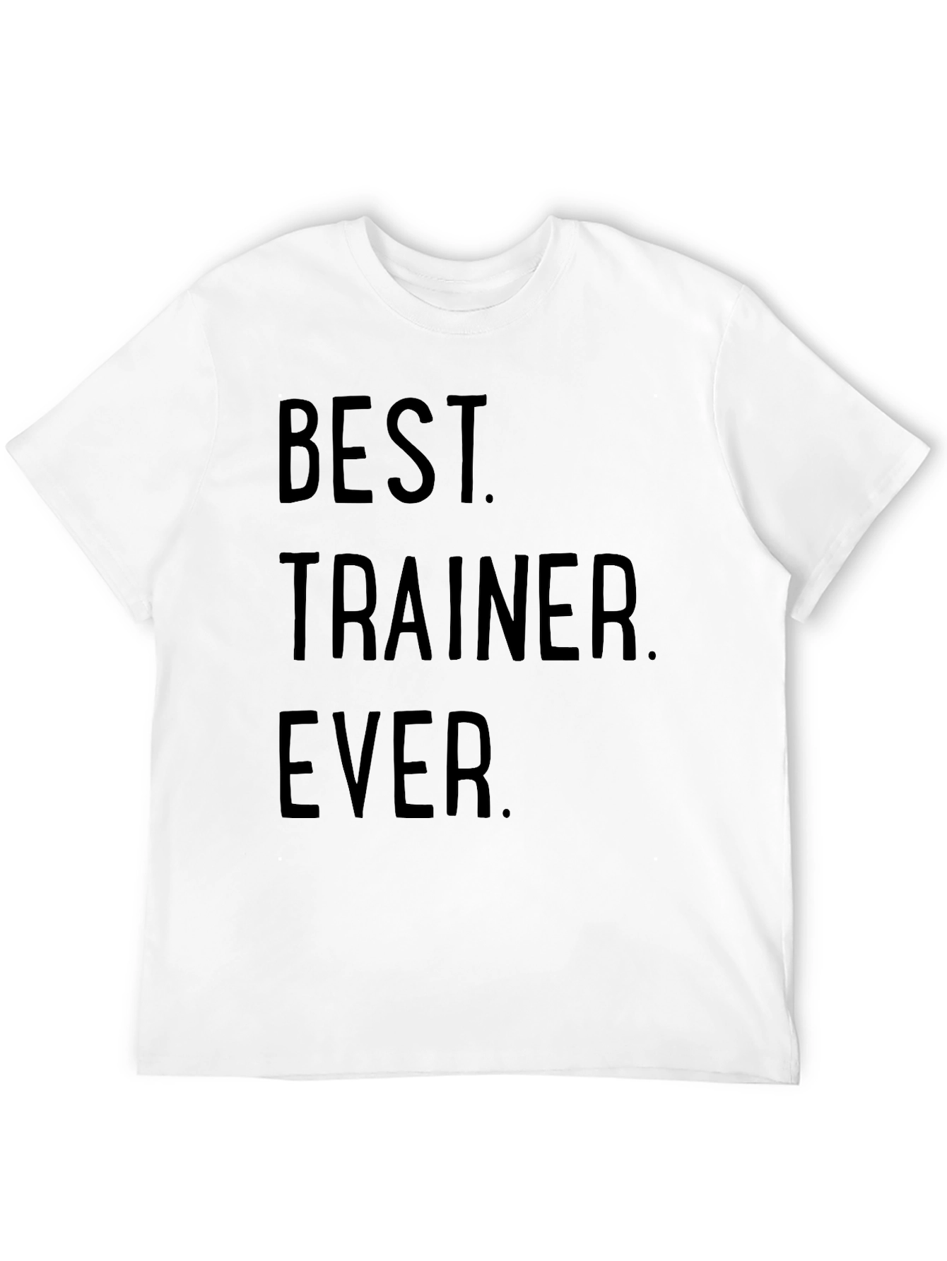 Camiseta Negra: El Mejor Entrenador