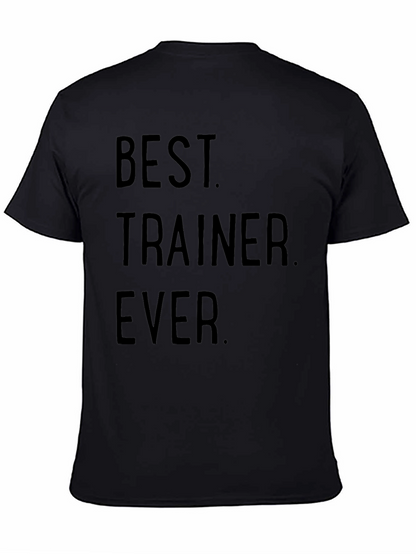 Camiseta Negra: El Mejor Entrenador