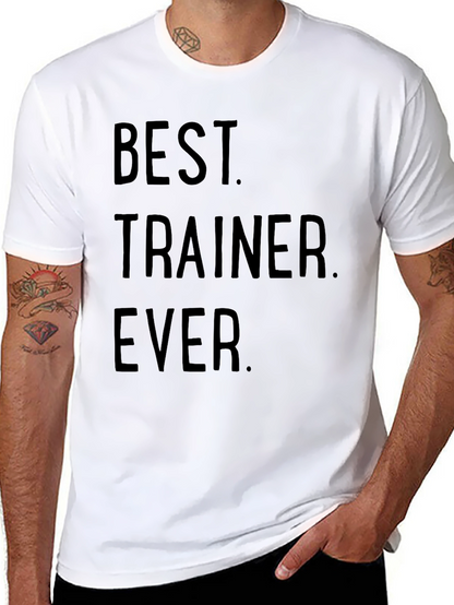 Camiseta Negra: El Mejor Entrenador