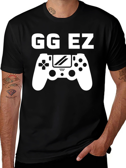 Camiseta Gamer GG EZ - Diseño de Videojuegos