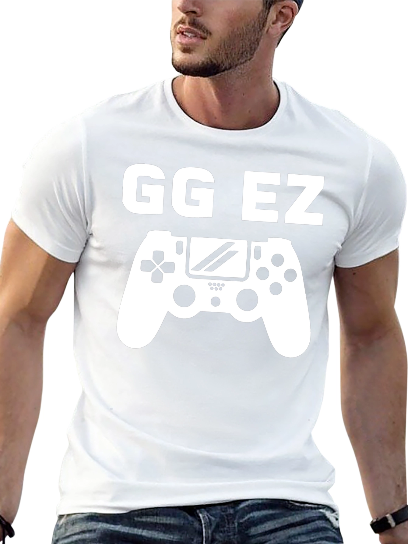 Camiseta Gamer GG EZ - Diseño de Videojuegos