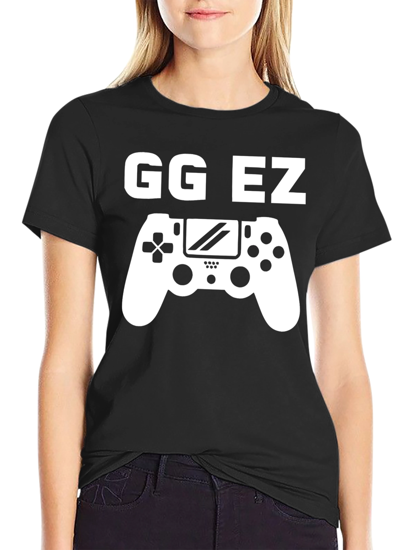 Camiseta Gamer GG EZ - Diseño de Videojuegos