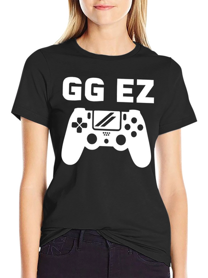 Camiseta Gamer GG EZ - Diseño de Videojuegos