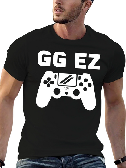 Camiseta Gamer GG EZ - Diseño de Videojuegos
