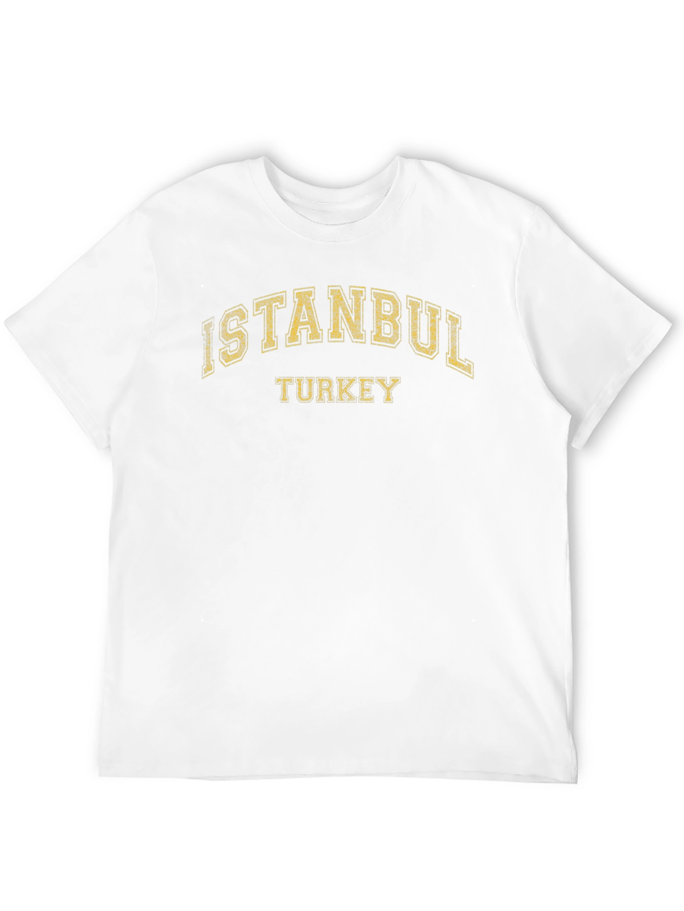 Camiseta Negra Estampada Estambul Turquía