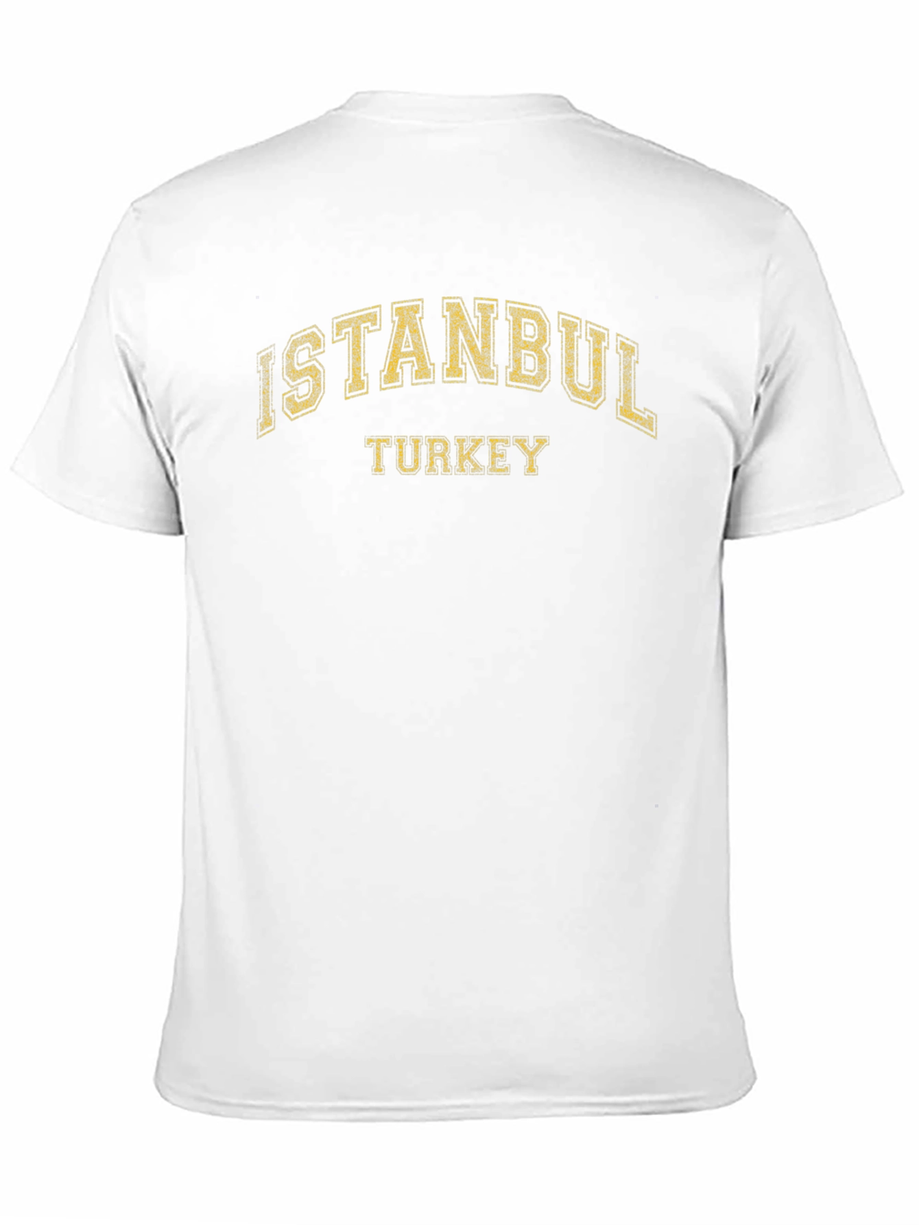 Camiseta Negra Estampada Estambul Turquía