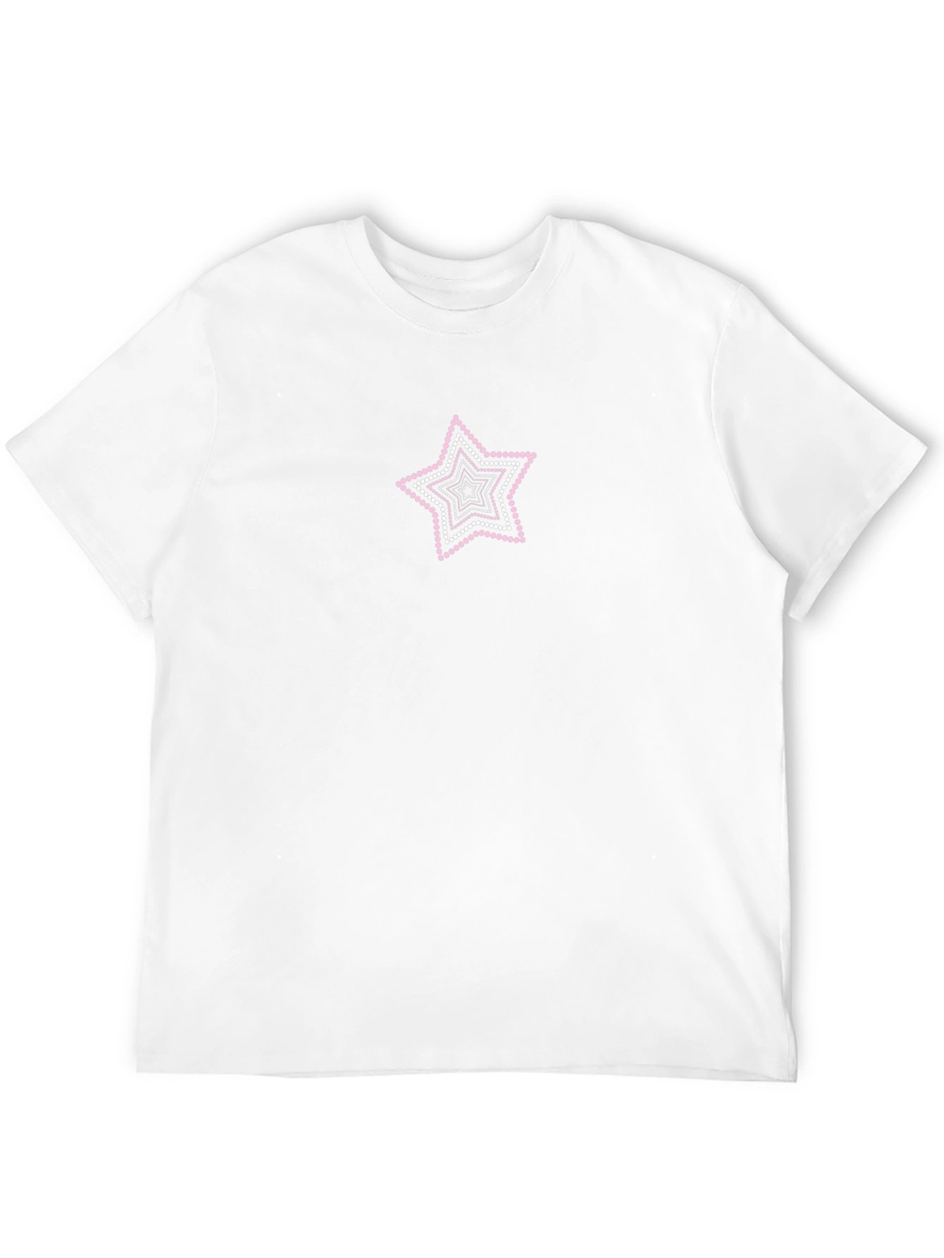 Camiseta Negra Estrella con Detalles