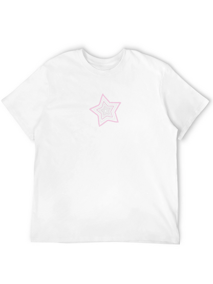 Camiseta Negra Estrella con Detalles