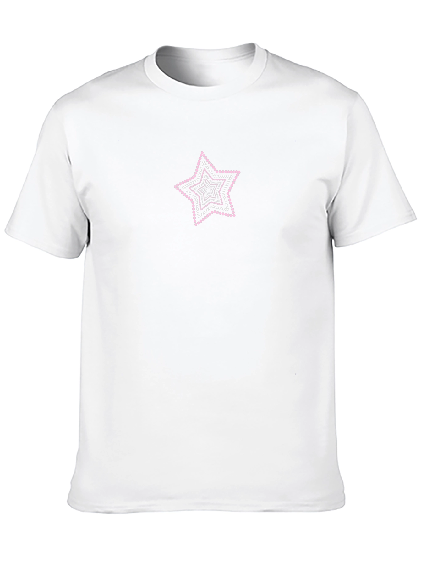 Camiseta Negra Estrella con Detalles