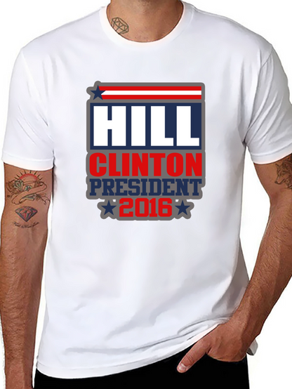 Camiseta Hill Clinton President 2016 - Diseño Político