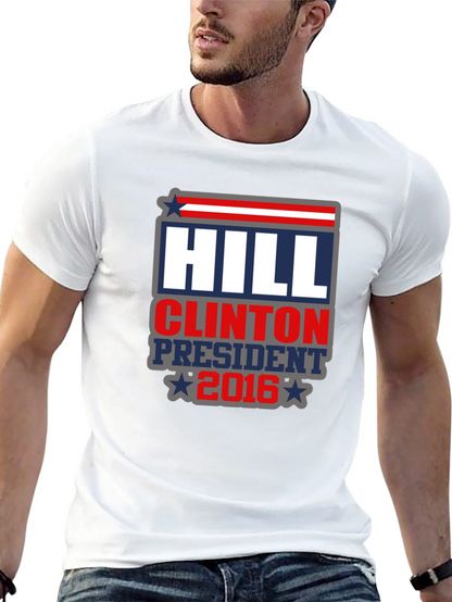Camiseta Hill Clinton President 2016 - Diseño Político