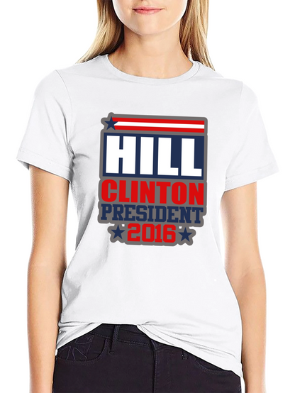 Camiseta Hill Clinton President 2016 - Diseño Político