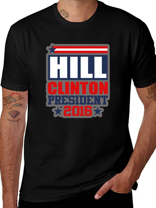 Camiseta Hill Clinton President 2016 - Diseño Político