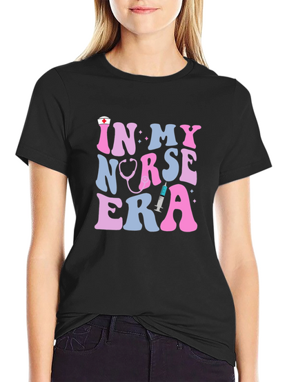 Camiseta Negra In My Nurse Era