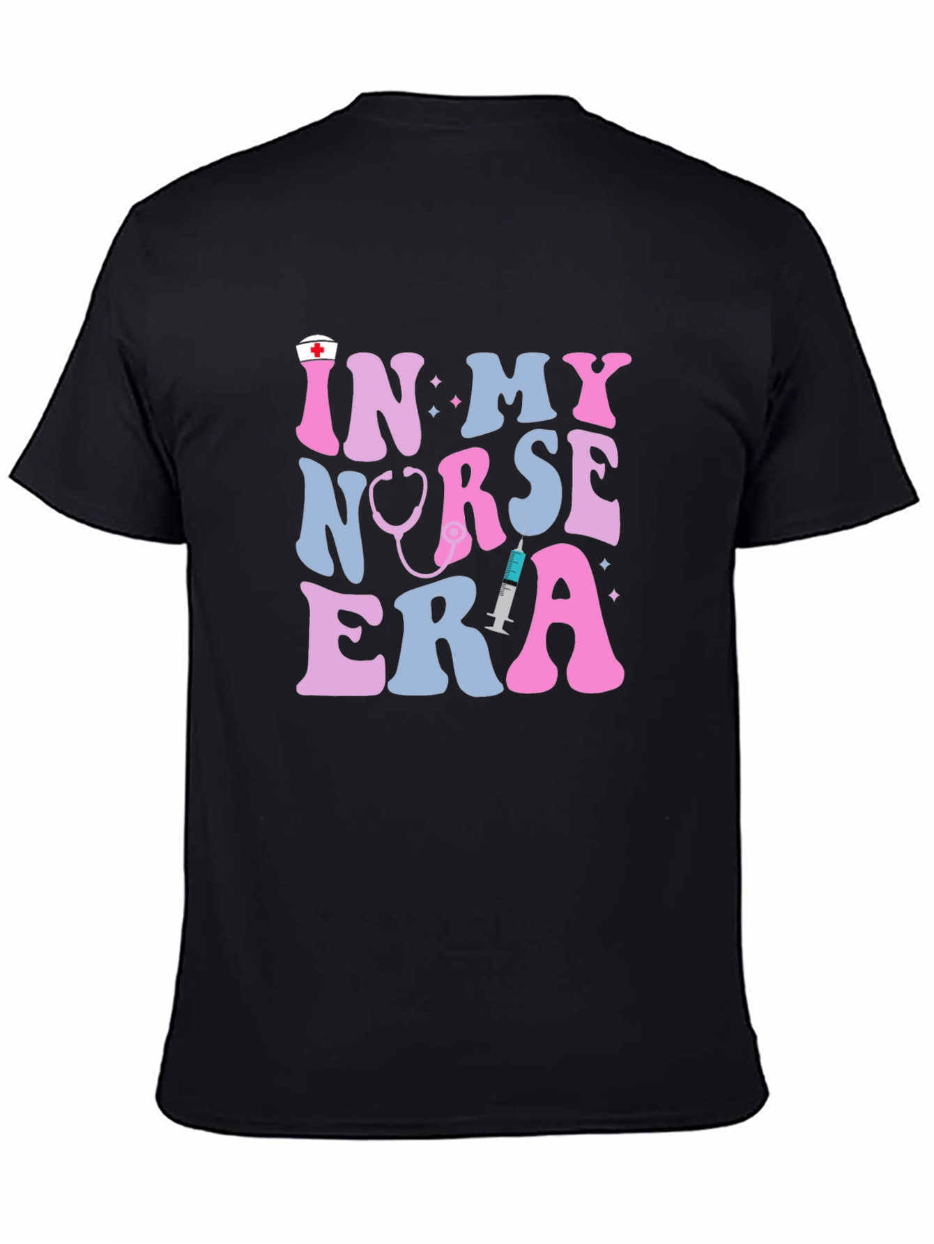 Camiseta Negra In My Nurse Era