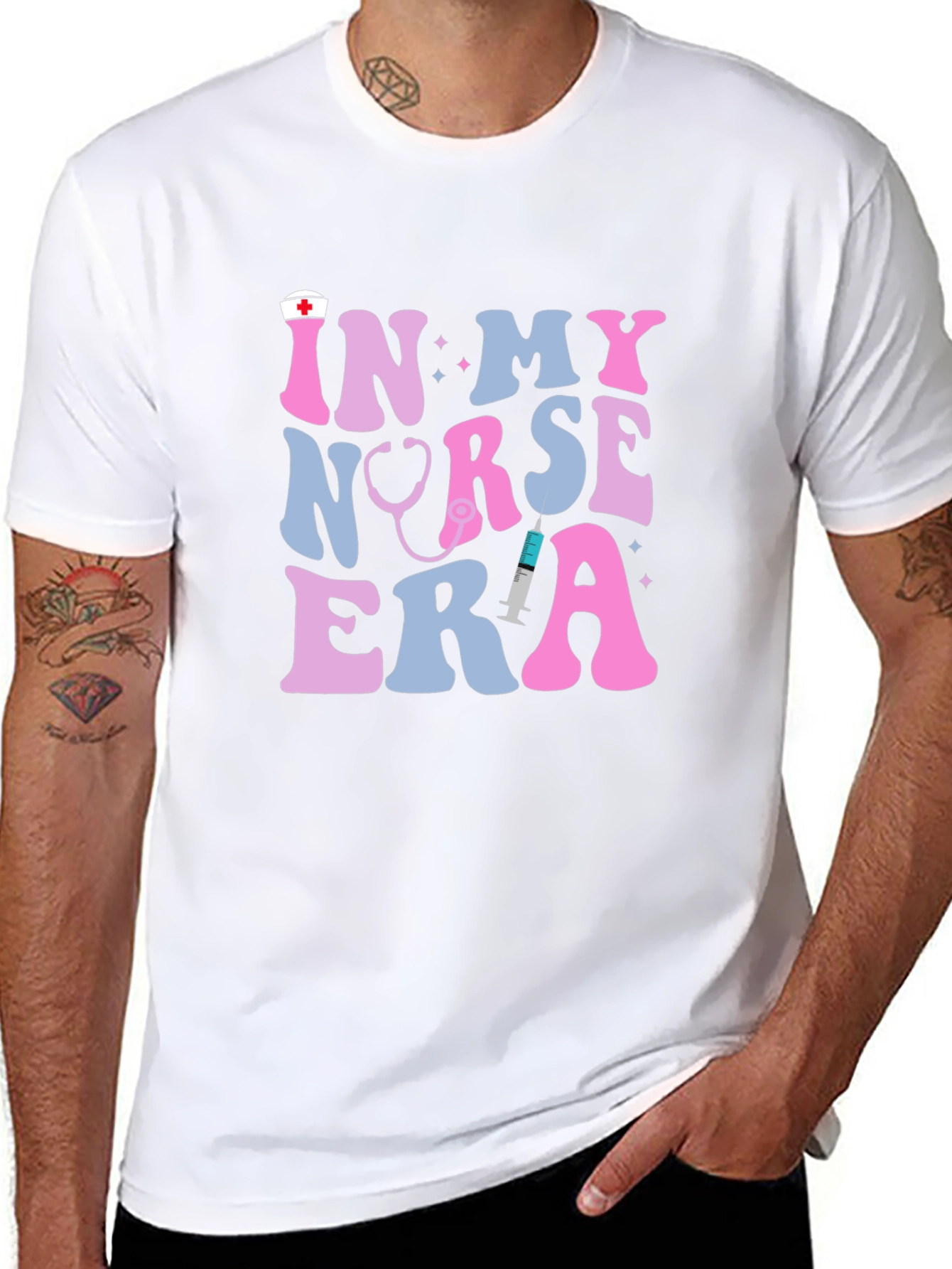 Camiseta Negra In My Nurse Era