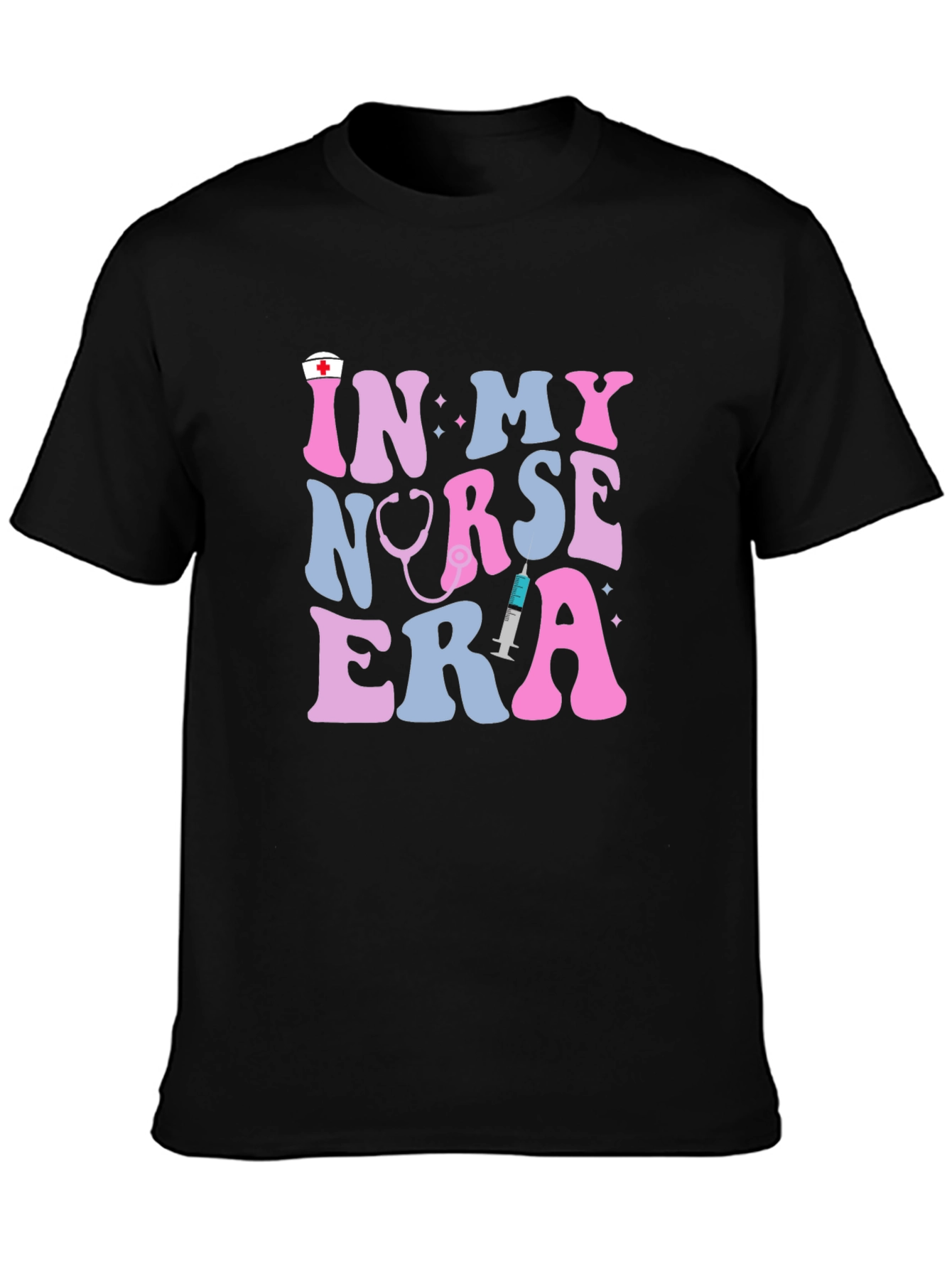 Camiseta Negra In My Nurse Era