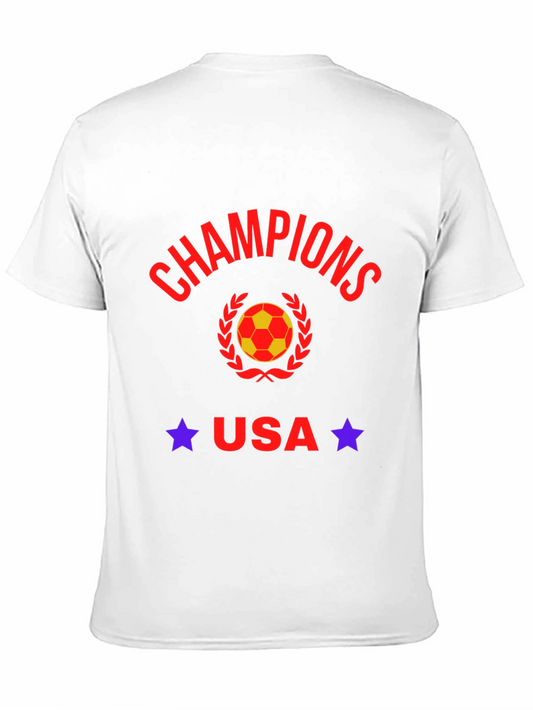 Camiseta Negra Champions USA Fútbol