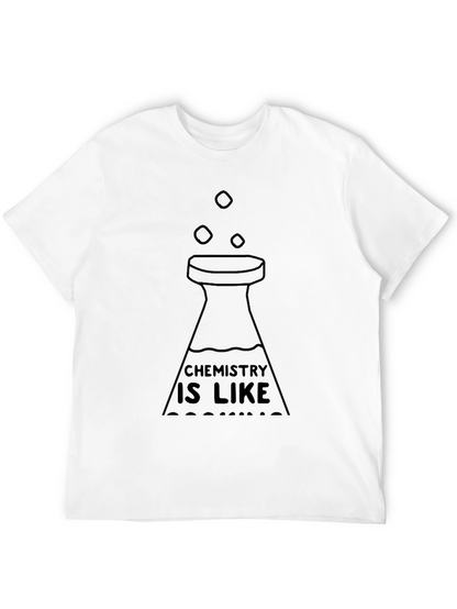 Camiseta Negra: Química es Como Cocinar