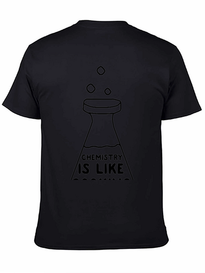Camiseta Negra: Química es Como Cocinar