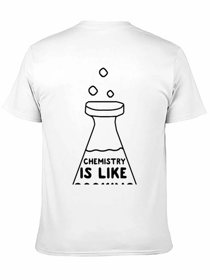 Camiseta Negra: Química es Como Cocinar