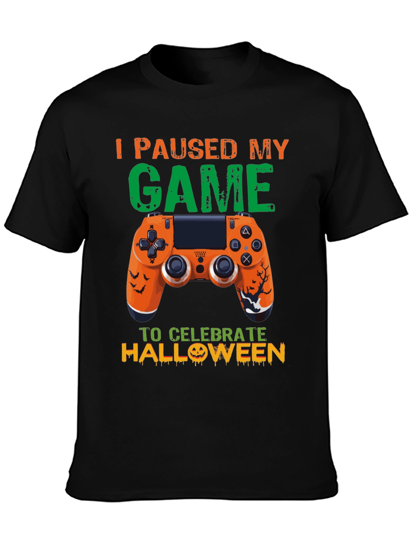Camiseta Gamer Halloween: Pausé Mi Juego