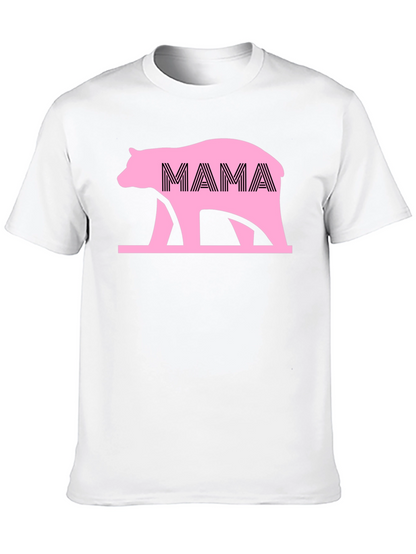 Camiseta Negra Oso Mama