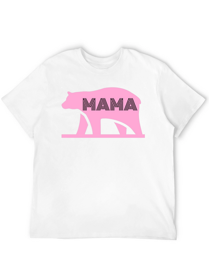 Camiseta Negra Oso Mama