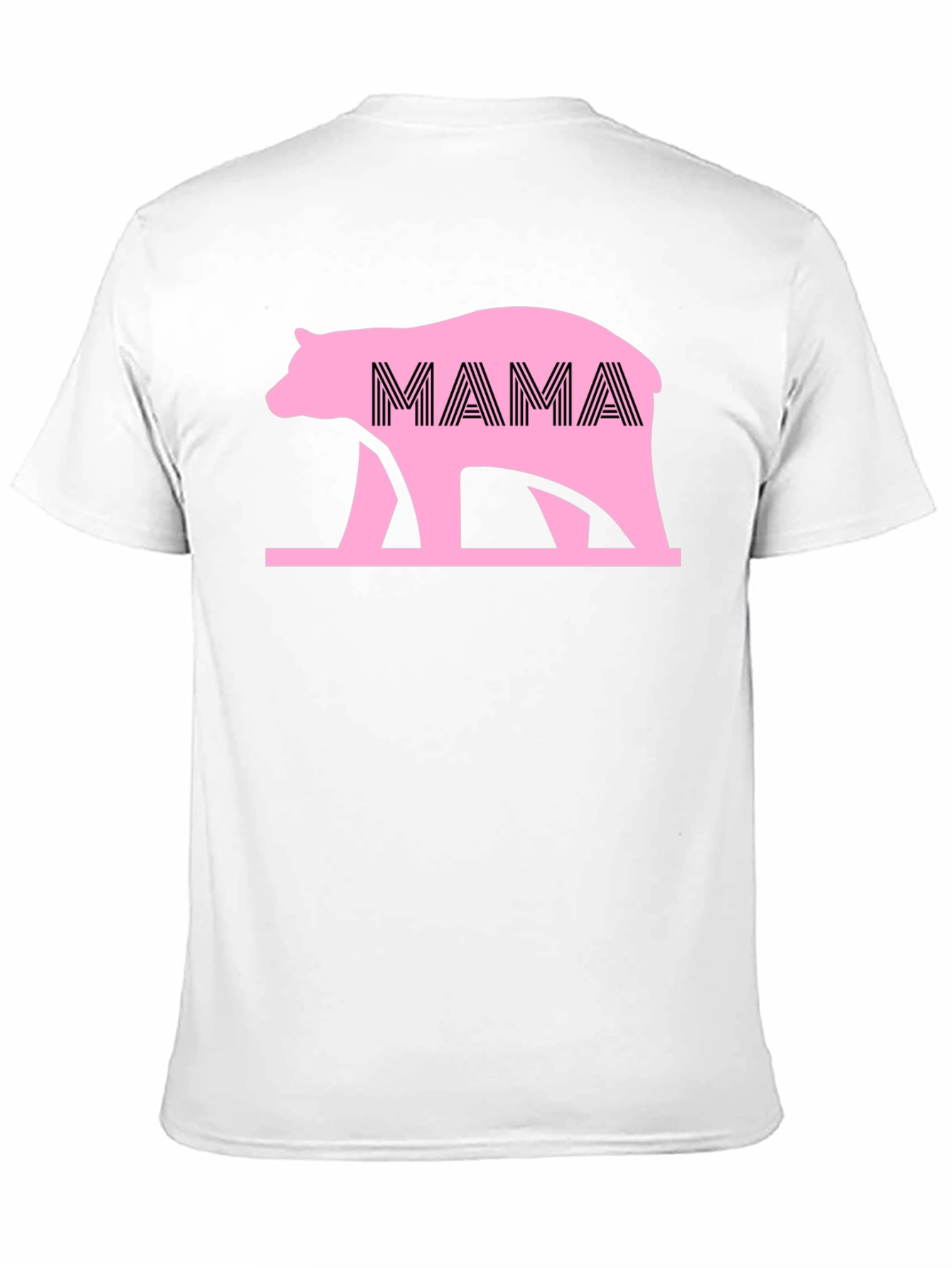 Camiseta Negra Oso Mama