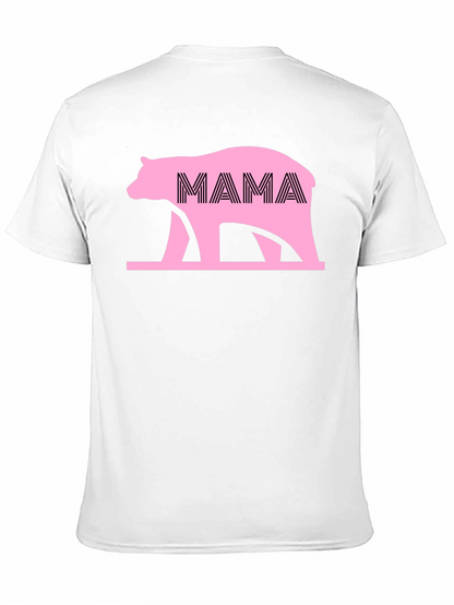 Camiseta Negra Oso Mama