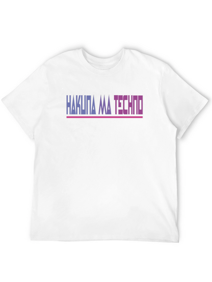 Camiseta Hakuna Ma Techno Negra