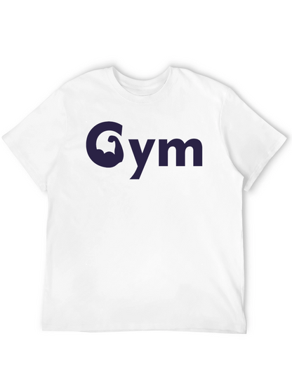 Camiseta Negra Gym con Diseño Musculoso