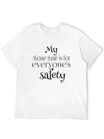 Camiseta Negra: Mi Tiempo a Solas