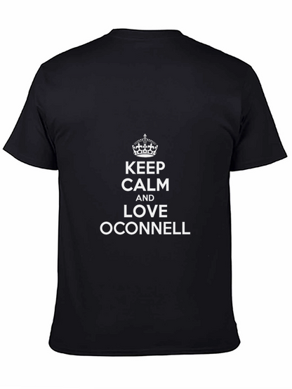 Camiseta Negra Keep Calm OConnell