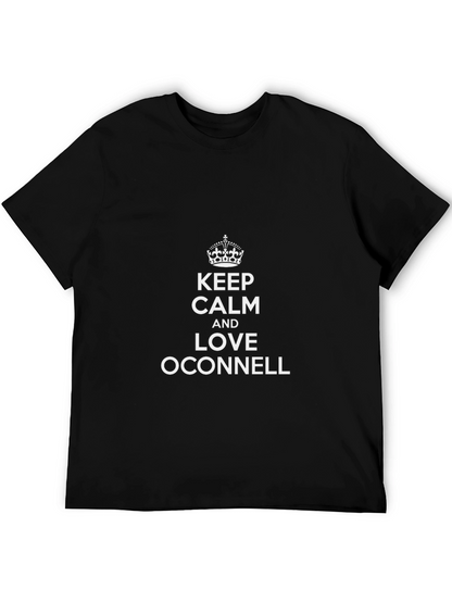 Camiseta Negra Keep Calm OConnell