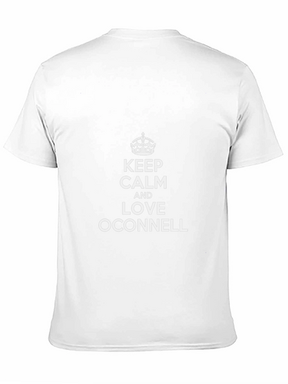 Camiseta Negra Keep Calm OConnell