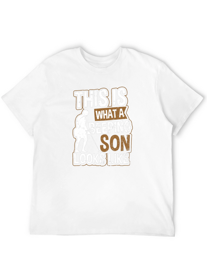 Camiseta Negra: Hijo Detector de Metales
